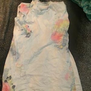 Tied die dress